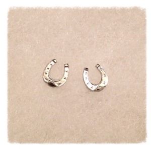 .925 Horseshoe Earrings