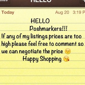 Feel free to comment!