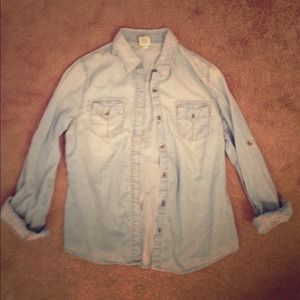 Mossimo light jean jacket