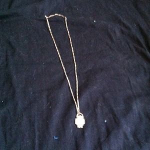 Gold robot neckless