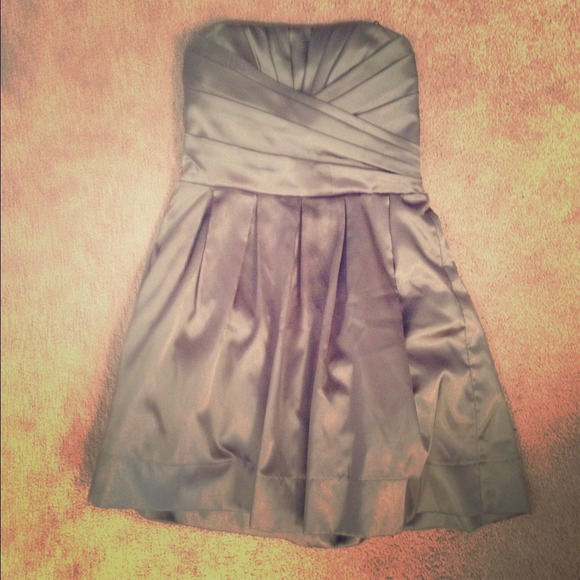 Charlotte Russe semi-formal satin dress