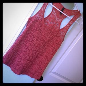 Lace racerback!
