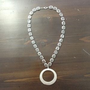 The Limited silver necklace