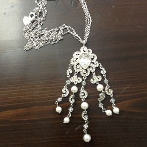 Elegant evening wear necklace