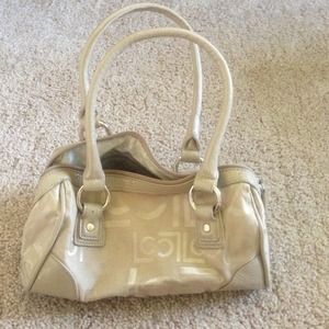 Beige Liz Claiborne handbag