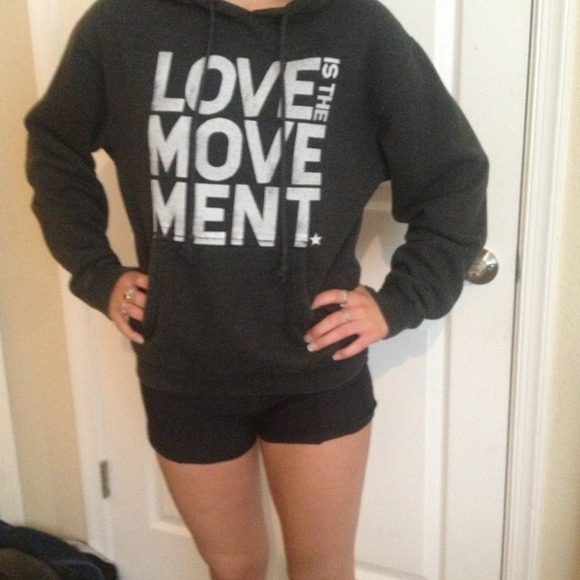 Zumiez "Love is the Movement" hoodie!