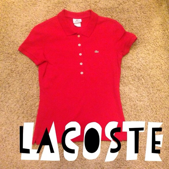 ❌❌ SOLD ❌❌ Lacoste Red Polo