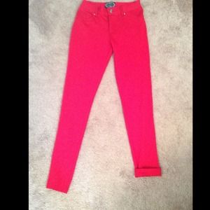 Forever 21 red jegging