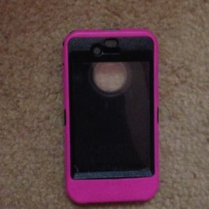 iPhone 4/4s pink otter box