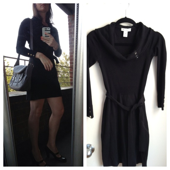 Reconsidering-WHBM sweater dress- worn once!