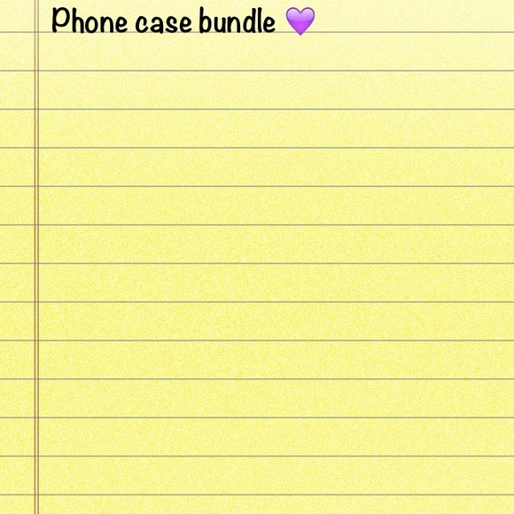 Polka dot and mustache phone case