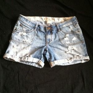 Ripped shorts