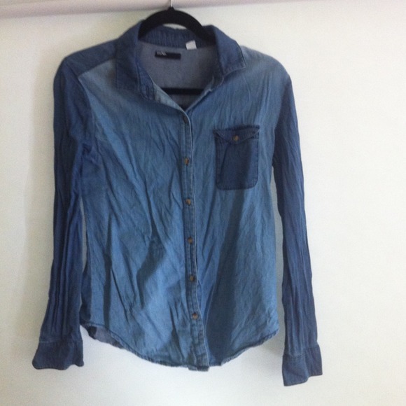 chambray top