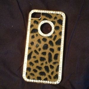 Leopard print phone case N