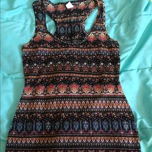 Tank and Bermuda shorts