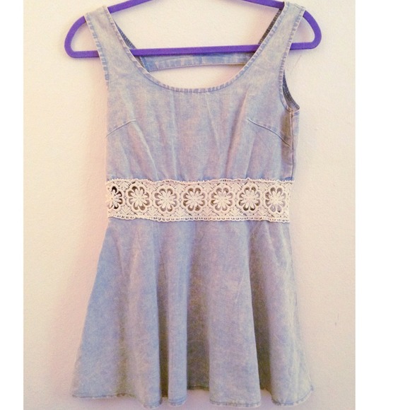SOLD 🚫 Free People Inspired Crochet Dress