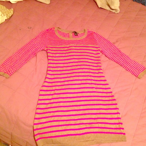 Striped H&M dress