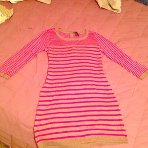 Striped H&M dress