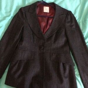 Charcoal blazer