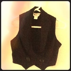Black  small vest