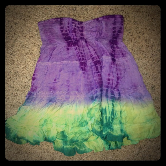 🚫🚫SOLD🚫🚫 Free People Tie Dye Skirt or Top