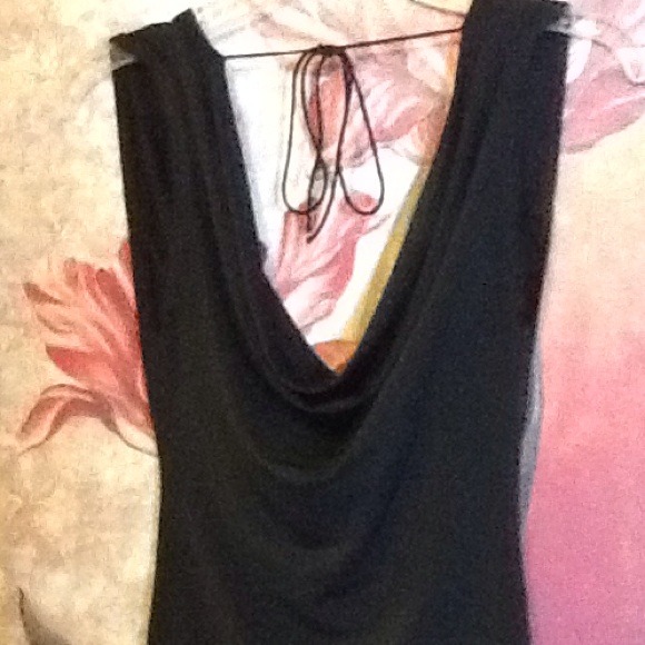 Sleek and sexy black dress