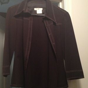 Gorgeous Authentic vertigo brown blazer!