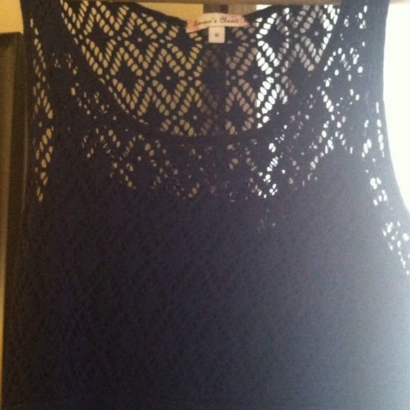 Navy Sundress/ cover up