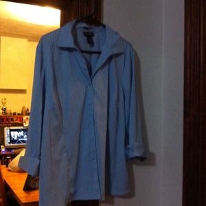 Plus sized dress shirt