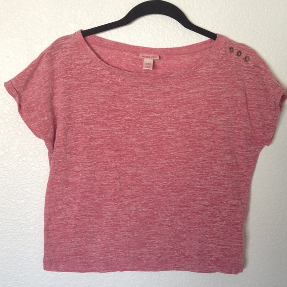Pink crop top