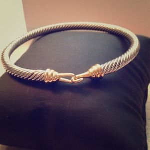 David Yurman inspired link bracelet