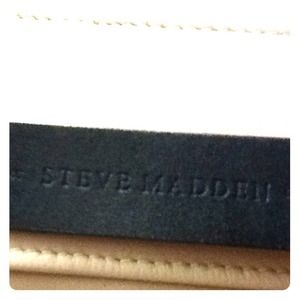 Black leather belt small