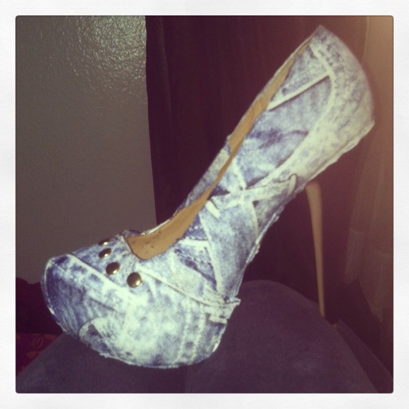 Custom designed heel