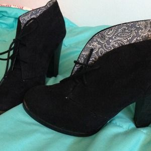 Black booties