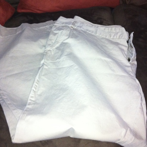 Plus size khaki pants