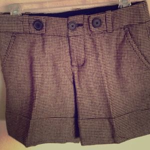 For @miraclebridal Brown houndstooth short