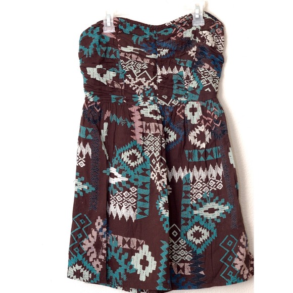 Element Dresses & Skirts - Element Tribal Strapless Dress