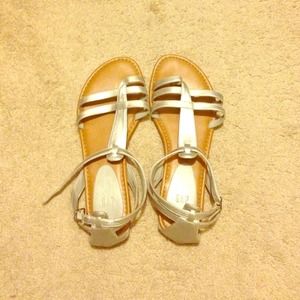 Silver GAP Sandals
