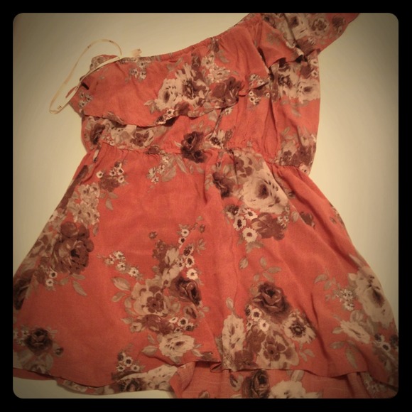 Off the shoulder floral top