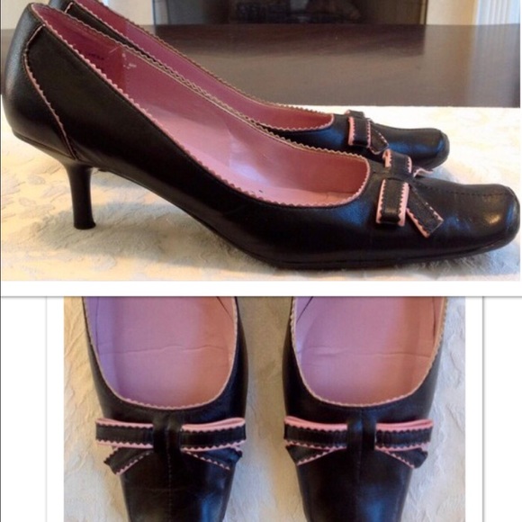 Kenneth Cole Shoes - TREND ALERT! KENNETH COLE Leather Pinked Trim Pump