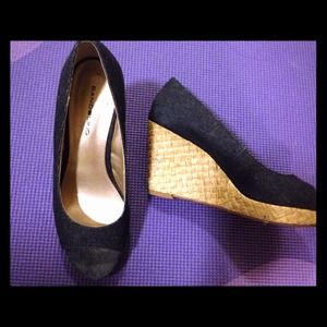 ⚡Sale NIB bandalino demin wedges size 6.5