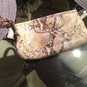 Authentic Coach Wristlet