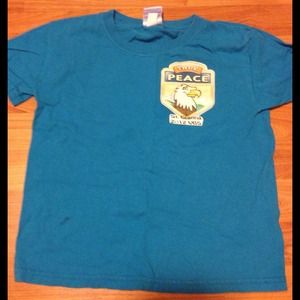 Boys turquoise t-shirt