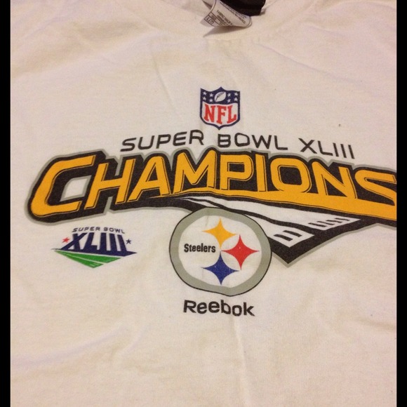 Boys Reebok Pittsburgh Steelers Super Bowl T-Shirt