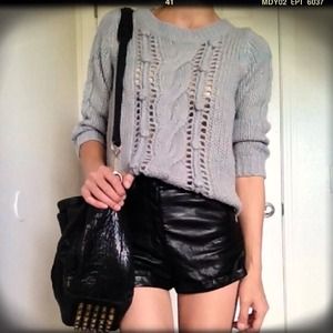 🚫SOLD🚫 Grey Cable Sweater