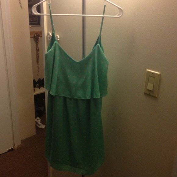 Mint Green cross dress! Short and flirty!