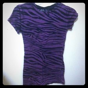Zebra t shirt