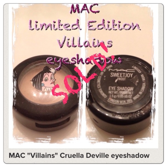 SOLD!!!MAC "Villains" Cruella Deville eyeshadow