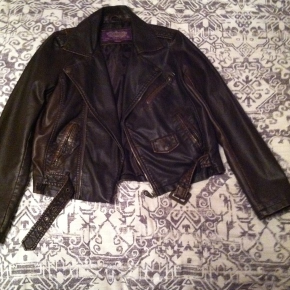 🚫TRADED🚫 Leather Jacket