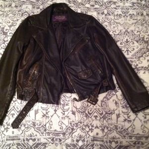 🚫TRADED🚫 Leather Jacket